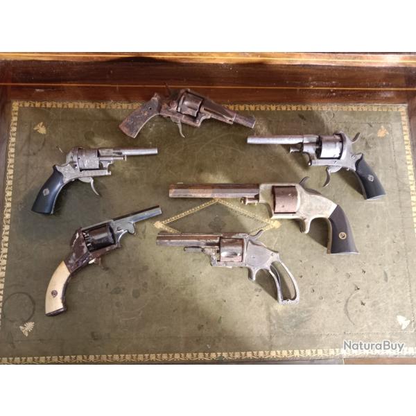 Lot de revolver merwin hulbert merwin bray lefaucheux parade bristol