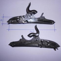 Platines pour fusil &agrave; percussion