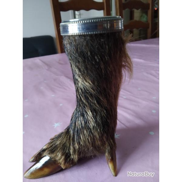 petit godet sur patte de sanglier
