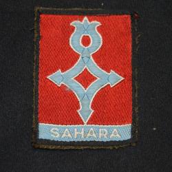 INSIGNE DE BRAS SAHARA DES COMPAGNIES SAHARIENNES-MEHARISTE INDOCHINE-ALGERIE