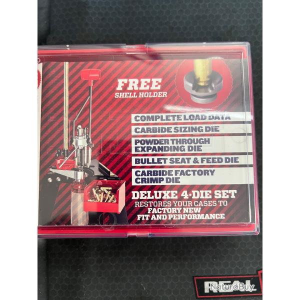 Jeu d'outils Lee 9mm avec lock rings