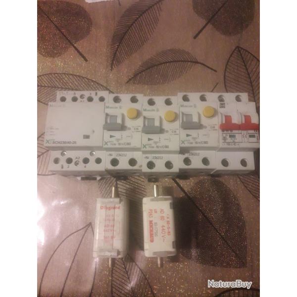 Lots dijoncteur et fusible