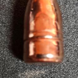 Balles MPF 8 MM 92 RN FP 113 Gr TMJE &Oslash; 327" / 1000 Ogives plomb cuivr&eacute;es port offert
