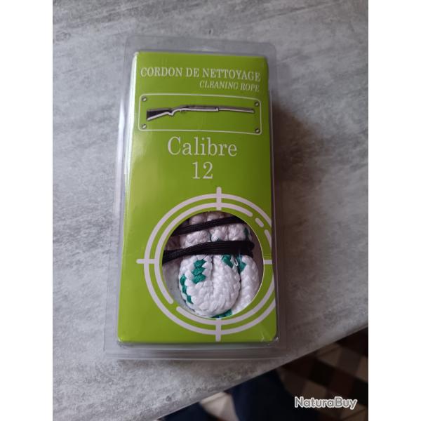Cordon de nettoyage calibre 12.