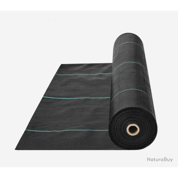 Toile de Paillage Anti-Mauvaises Herbes 1,8m x 30,5m G�otextile Tiss� Anti Repousse