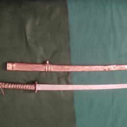 Katana Japonaise type Shi Gunto xx si&eacute;cle