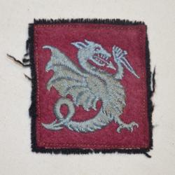 INSIGNE DE BRAS DES TROUPES PARACHUTISTES COLONIAUX-GUERRE INDOCHINE-ALGERIE