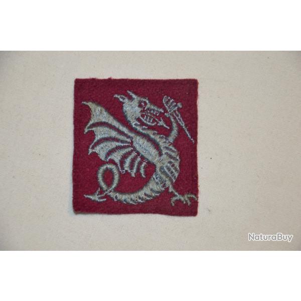 INSIGNE DE BRAS DES TROUPES PARACHUTISTES COLONIAUX-GUERRE INDOCHINE-ALGERIE (2)