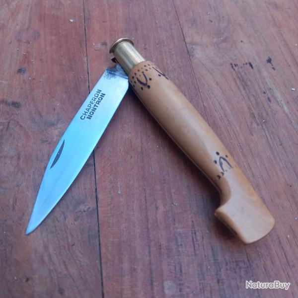 Couteau CHAPERON NONTRON SABOT Manche en Buis