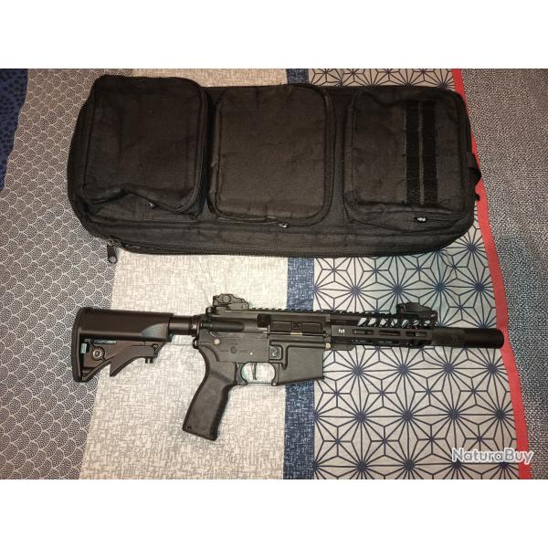M4 lancer tactique Full upgrade + Sacoche