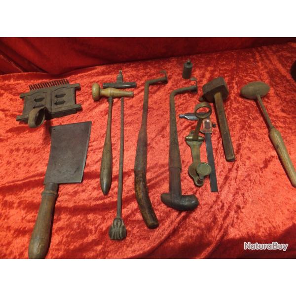 Beau  Lot, Outils anciens particuli�rement rare et outils inconnus                           (4.8)