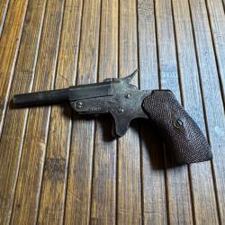 PETIT PISTOLET TYPE MINI DERRINGER HDH CALIBRE 6 mm OU 22 FLOBERT OU BOSQUETTE