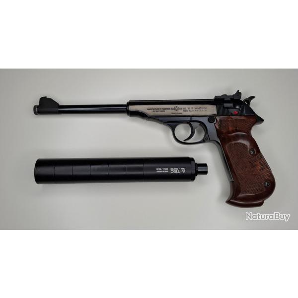 Pistolet Manurhin Walther PP Sport + r�ducteur son A-Tec