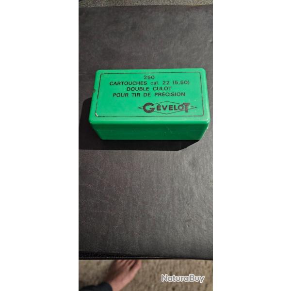 Cartouches 22 Duble culot