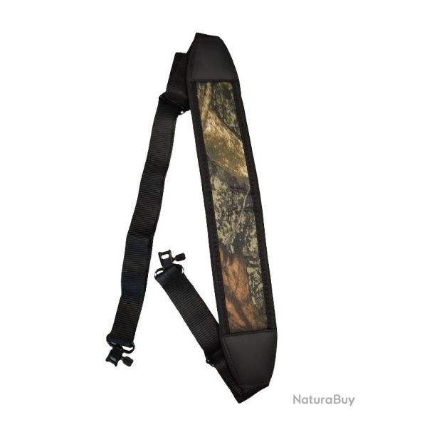 Bretelle n�opr�ne Noire v2 carabine de chasse - Livraison gratuite