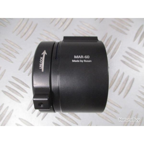 Neuve!!!Bague adaptatrice Rusan pour Clip On thermique Hikmicro diam�tre 60mm, 90 euros!!!