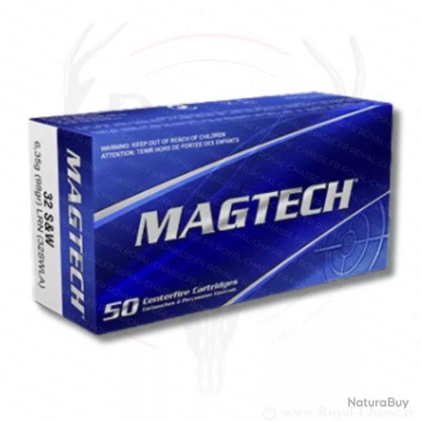 50 balles Cal.32S&W Long 98Grs LRN MAGTECH
