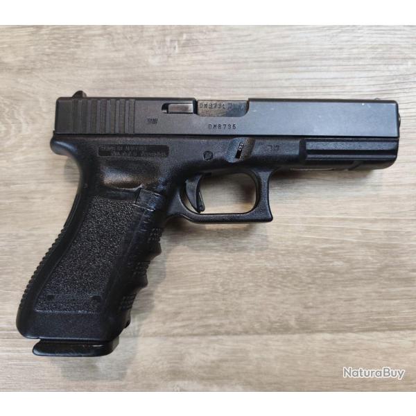 OPERATION SPECIALE - Pistolet GLOCK 17 Gen 3 - Surplus Police - 2 chargeurs et boite (Occasion)