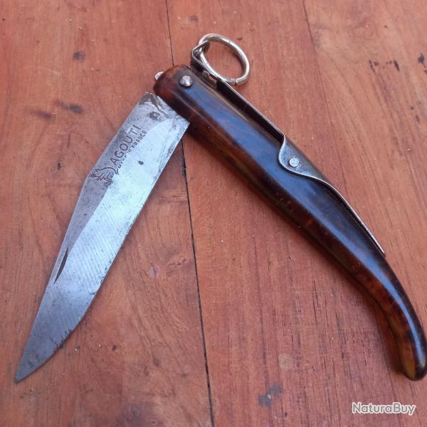 Joli Couteau AGOUTI MADE IN FRANCE Manche en R�sine