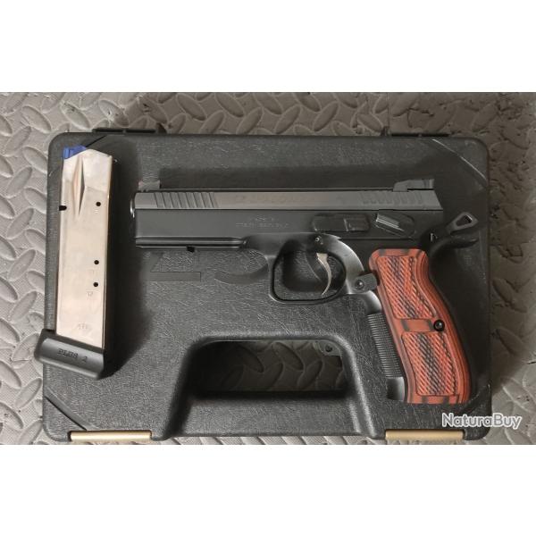 CZ Shadow 2 - �tat exceptionnel - 150 cartouches - Plaquettes bois