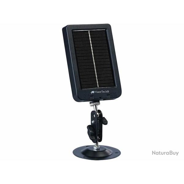 Panneau solaire avec batterie 3000 mAh pour cam�ra nature