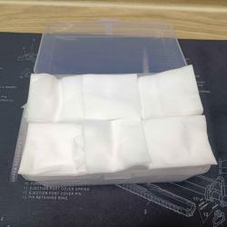 Patchs de nettoyage pour canons X1200 , dimension 5cm x6 cm