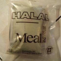 MRE EPA Ration Am&eacute;ricaine Halal