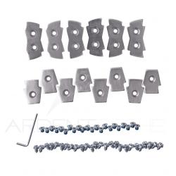Kit barre aluminium de remplacement DANNER M