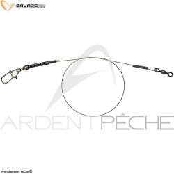 Bas de ligne SAVAGE GEAR 1x7 Titanium traces 30cm/0.60mm/23kg