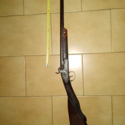 Vieux fusil poudre noire