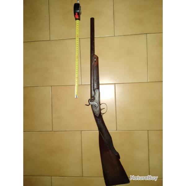 Vieux fusil poudre noire