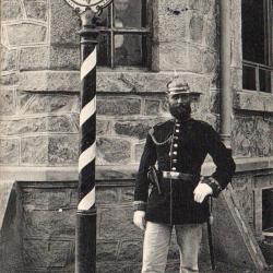 CPA - G&eacute;rardmer, Col de la Schlucht, Gendarme Allemand N&deg;7259