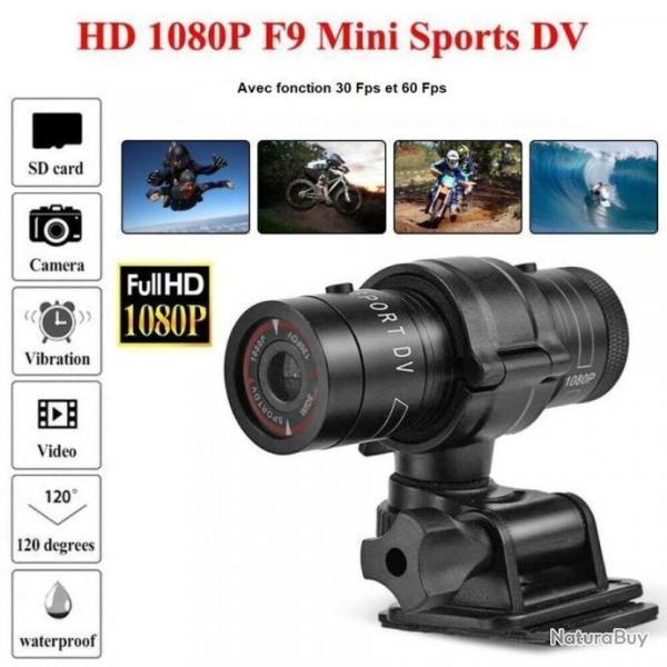 Cam�ra Sport Full HD 1080p Vid�o DV V�lo Moto Chasse Roller Ski Cross Alpinisme LIVRAISON GRATUITE