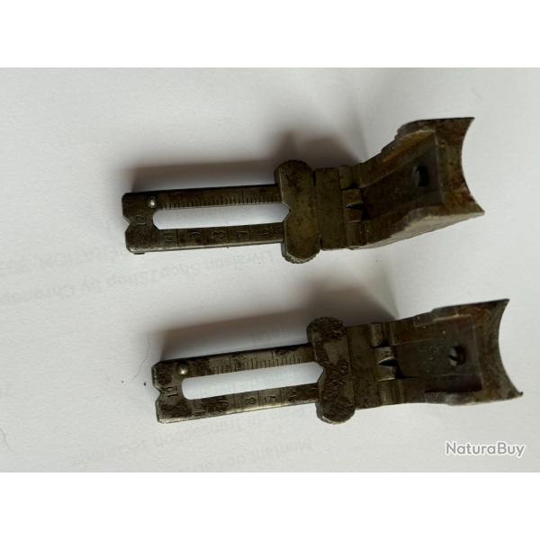 Hausse de fusil Chassepot 1866