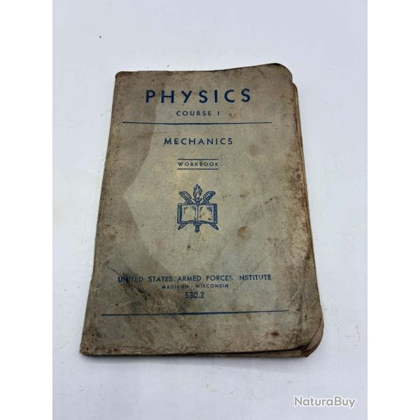 WW2 USA Livre de cours de physique d'instruction des forces arm�es (1943)