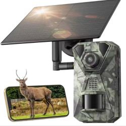 Camera solaire 4G Vision Nocturne avec application control mobile