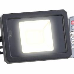 Projecteur LED d'ext&eacute;rieur 10 win avec d&eacute;tection de mouvement et t&eacute;l&eacute;commande