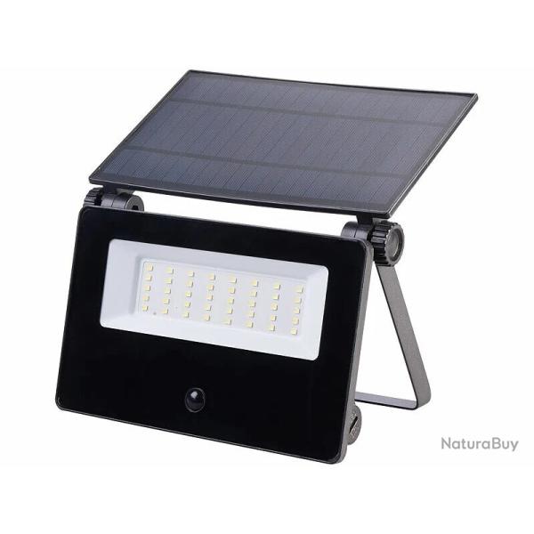 Projecteur LED solaire 1300 lm FTR-102 avec d�tecteur de mouvement