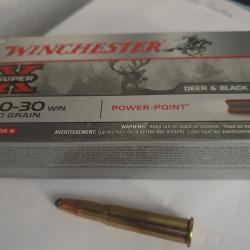 MUNITION CAL 30-30 WINCHESTER