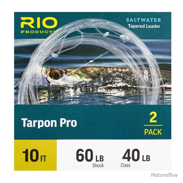 Bas de ligne RIO Tarpon PRO 80-30lb