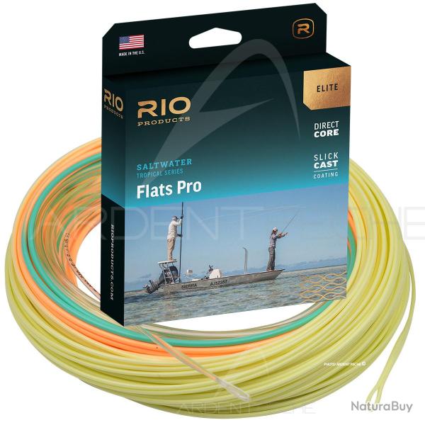 Soie RIO ELITE Flats Pro Clear Tip Flottante pointe interm�diaire WF10F/I