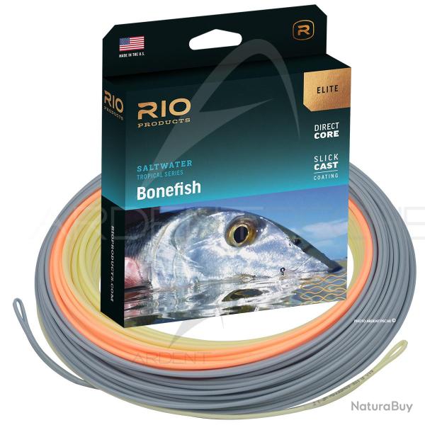 Soie RIO ELITE Bonefish Sand/Orange WF7F