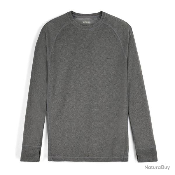 Sous V�tement SIMMS Strata 160 Crew Dark Grey Heather