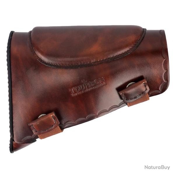 Busc TOURBON Pochette de Repos de Joue en Cuir R�glable Chasse LIVRAISON GRATUITE