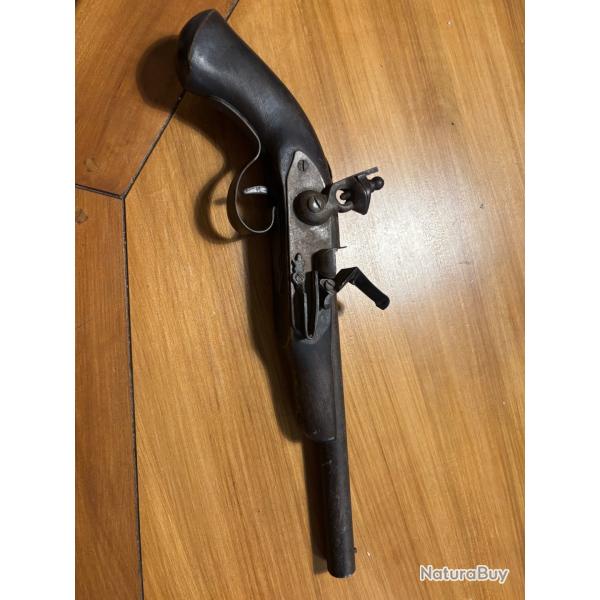 Mousquet pistolet � poudre noir