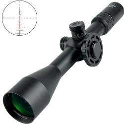 Lunette de tir 5-25x50 FFP pour calibre jusqu'&agrave; .308 avec colliers aux choix