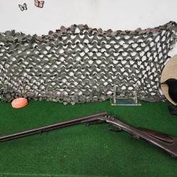 Fusil juxtapos&eacute; a chien avant 1900