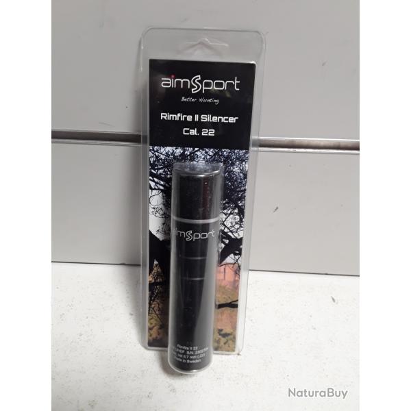Silencieux Aimsport RIMFIRE II SILENCER cal.22lr diam.1/2x28