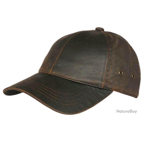 Casquette Coton Huile Marron Impermeable Stonewash� Paparoa Aussie Apparel Taille unique Marron