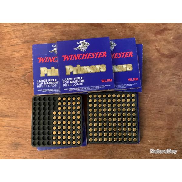 857 amorces winchester WLRM